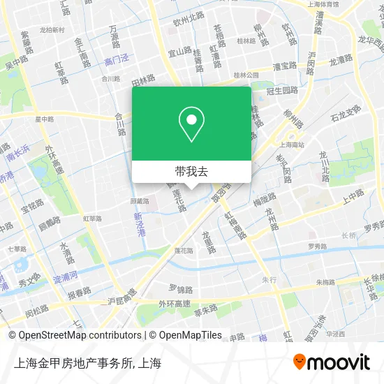 上海金甲房地产事务所地图