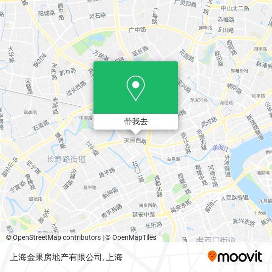 上海金果房地产有限公司地图