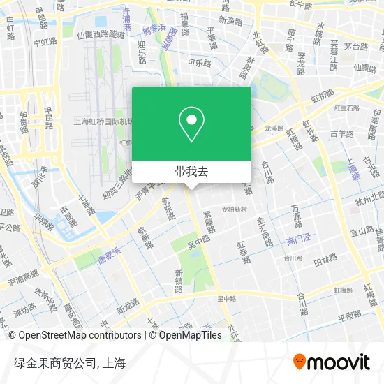 绿金果商贸公司地图