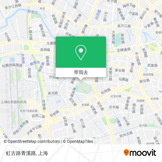 虹古路青溪路地图