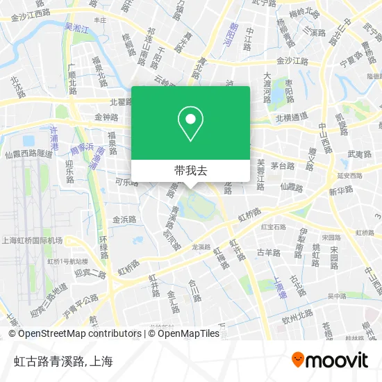 虹古路青溪路地图