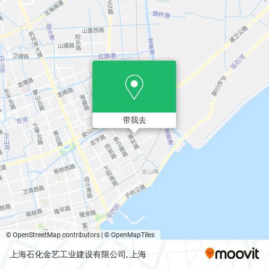 上海石化金艺工业建设有限公司地图