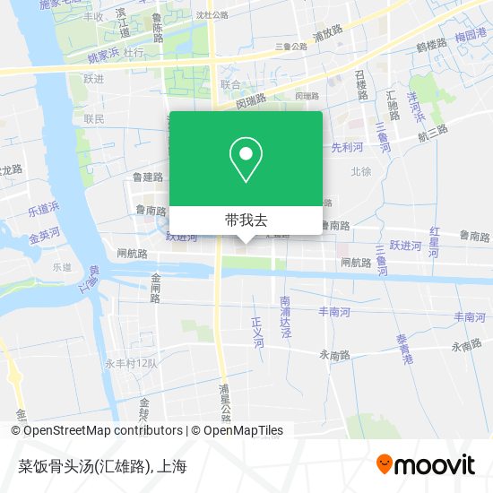 菜饭骨头汤(汇雄路)地图