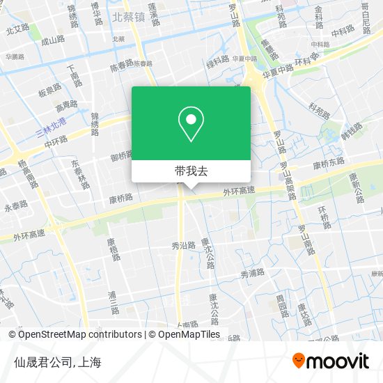 仙晟君公司地图