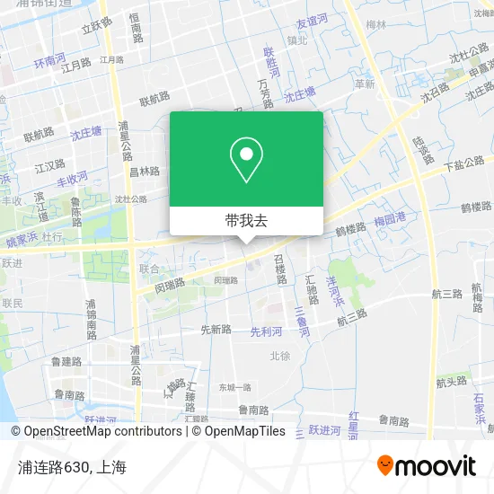 浦连路630地图