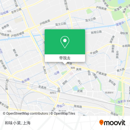 和味小菜地图