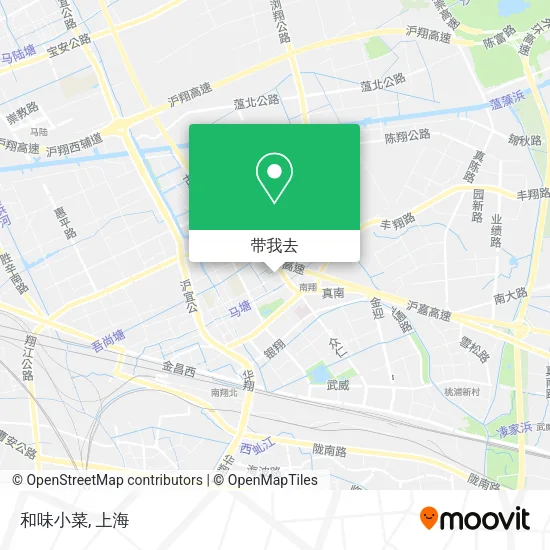 和味小菜地图