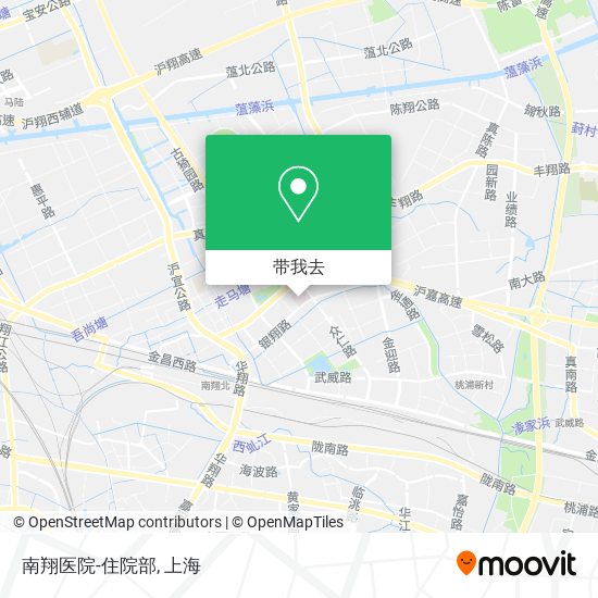 南翔医院-住院部地图