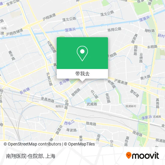 南翔医院-住院部地图