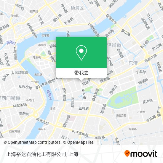 上海裕达石油化工有限公司地图