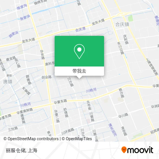 丽服仓储地图