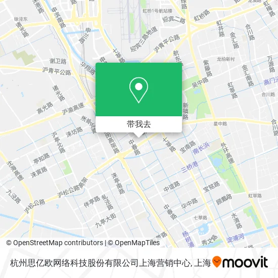 杭州思亿欧网络科技股份有限公司上海营销中心地图