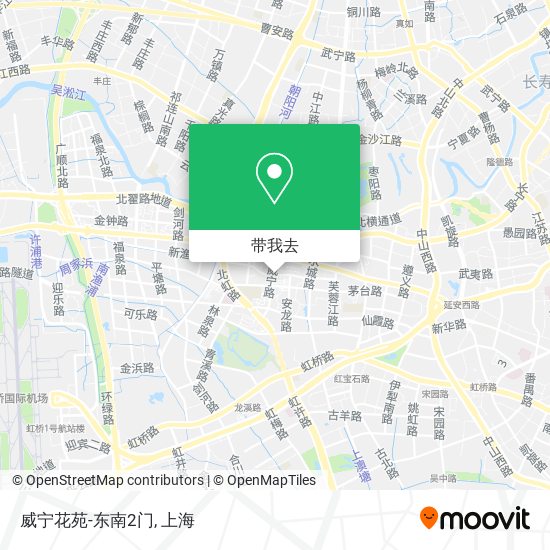 威宁花苑-东南2门地图
