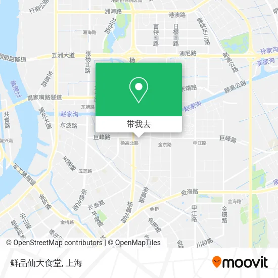 鲜品仙大食堂地图