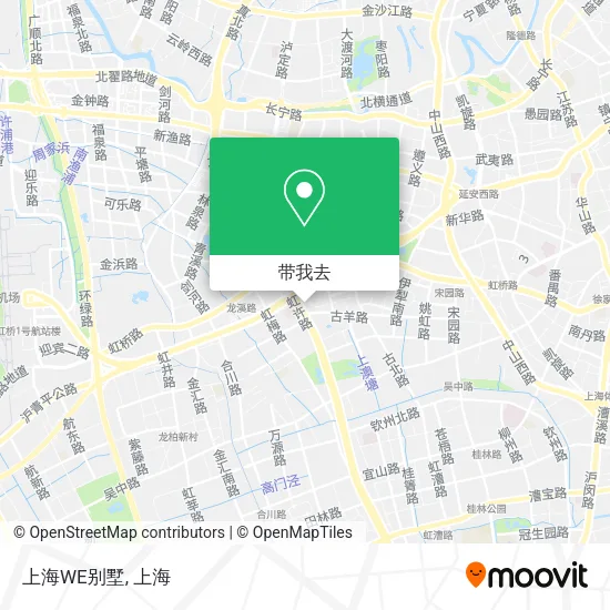 上海WE别墅地图