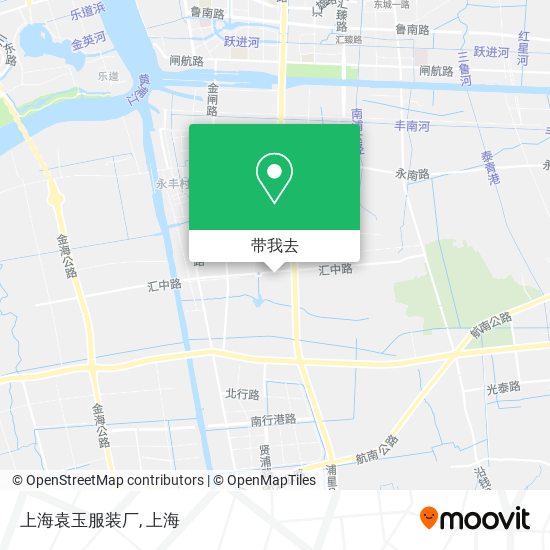 上海袁玉服装厂地图