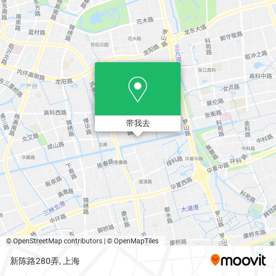 新陈路280弄地图