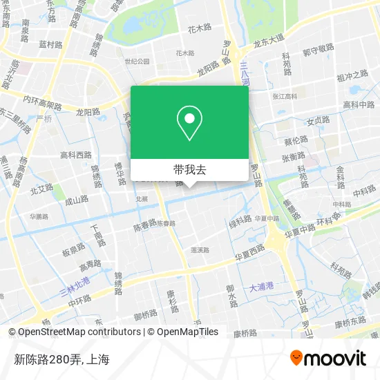 新陈路280弄地图