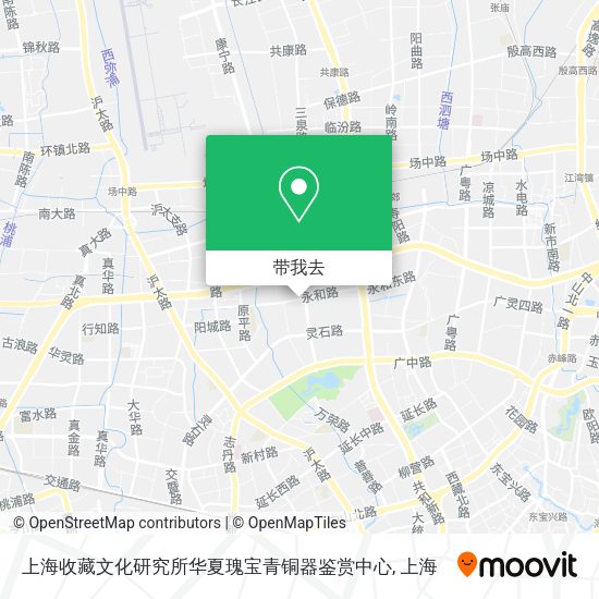 上海收藏文化研究所华夏瑰宝青铜器鉴赏中心地图