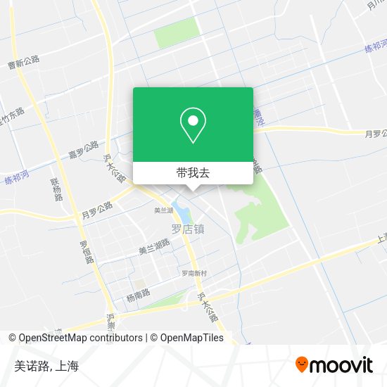 美诺路地图
