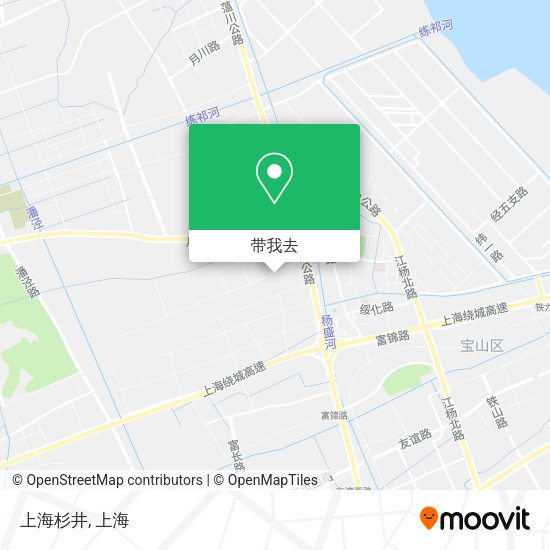 上海杉井地图