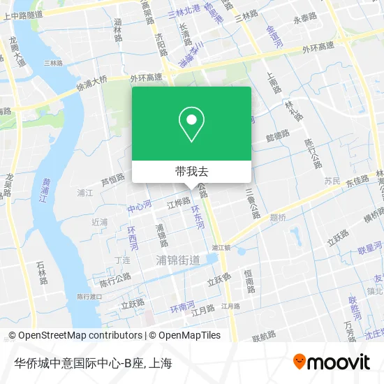 华侨城中意国际中心-B座地图