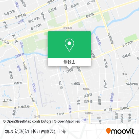 凯瑞宝贝(宝山长江西路园)地图