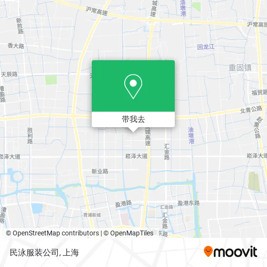 民泳服装公司地图