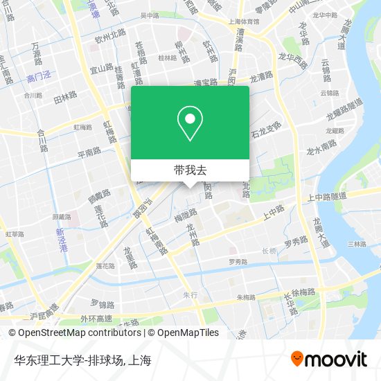 华东理工大学-排球场地图