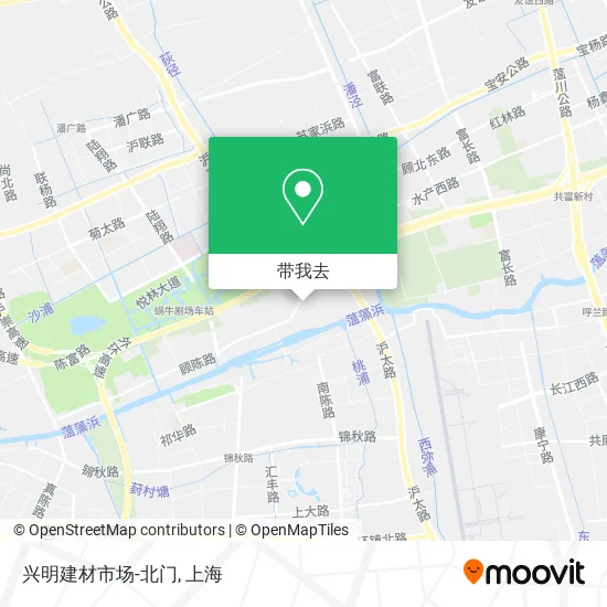 兴明建材市场-北门地图