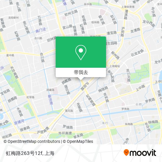 虹梅路263号12f地图