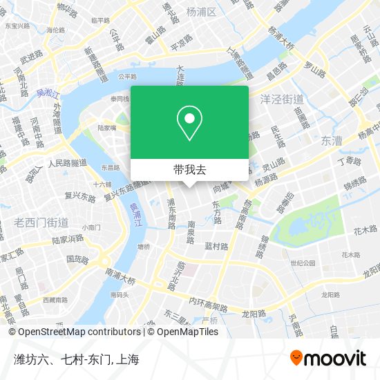 潍坊六、七村-东门地图