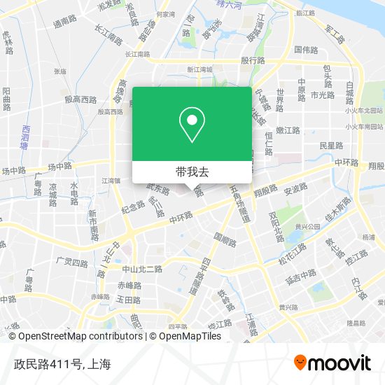 政民路411号地图