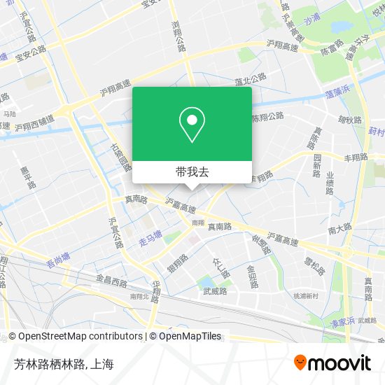 芳林路栖林路地图