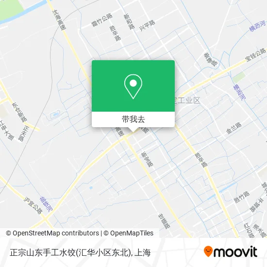 正宗山东手工水饺(汇华小区东北)地图