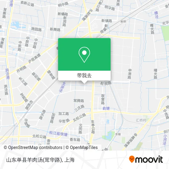 山东单县羊肉汤(茸华路)地图