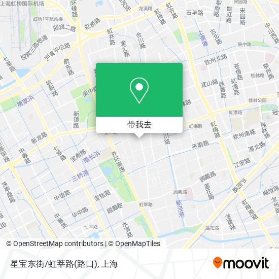 星宝东街/虹莘路(路口)地图