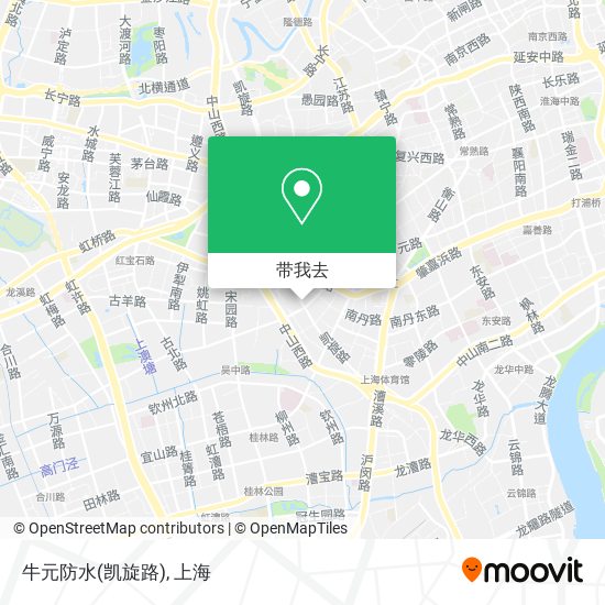 牛元防水(凯旋路)地图