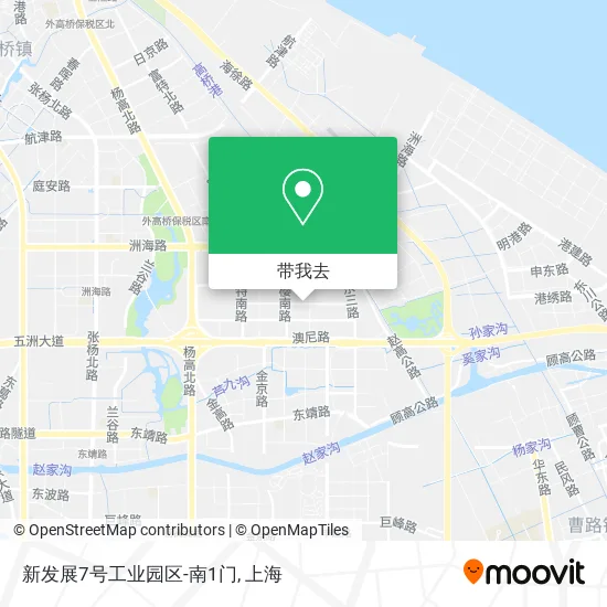 新发展7号工业园区-南1门地图