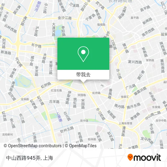 中山西路945弄地图