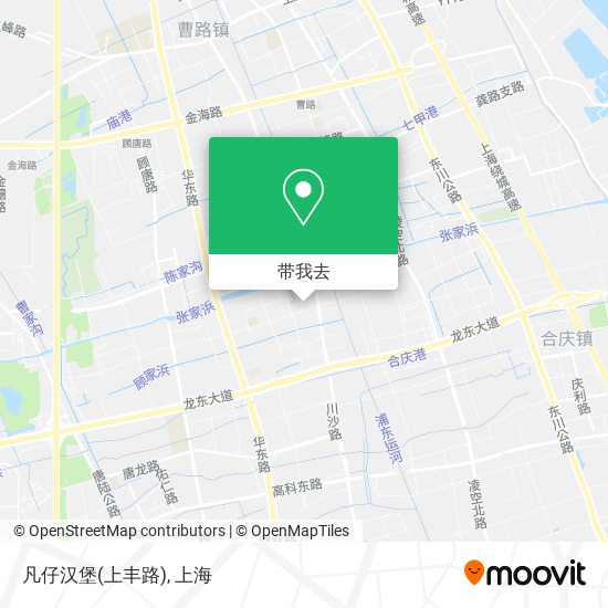 凡仔汉堡(上丰路)地图
