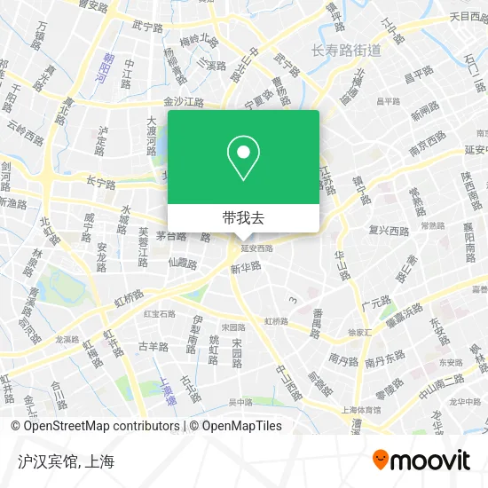 沪汉宾馆地图