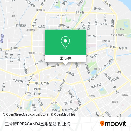 三号湾PRPAGANDA五角星酒吧地图