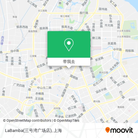 LaBamba(三号湾广场店)地图