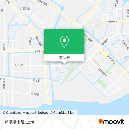 芦潮港七组地图