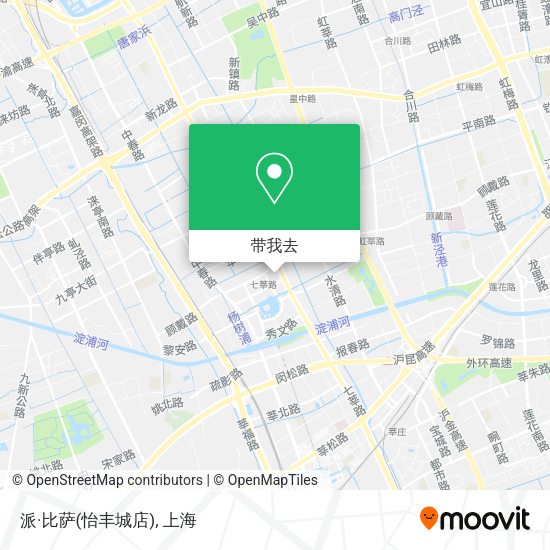 派·比萨(怡丰城店)地图