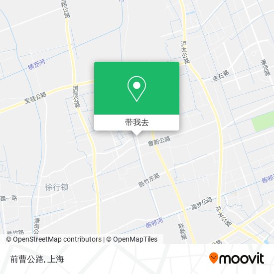 前曹公路地图