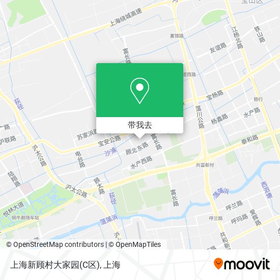 上海新顾村大家园(C区)地图