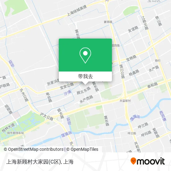 上海新顾村大家园(C区)地图