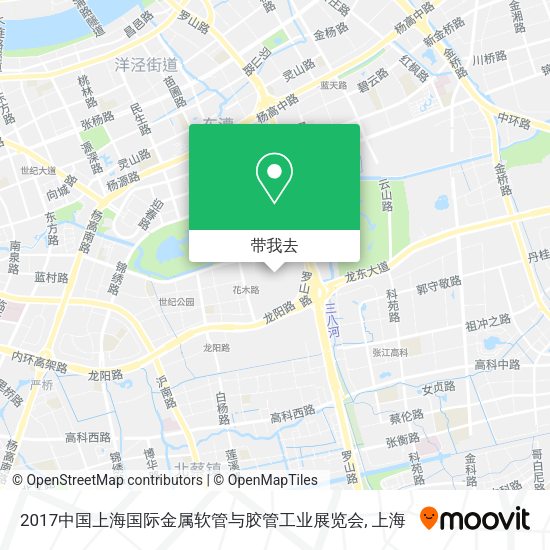 2017中国上海国际金属软管与胶管工业展览会地图